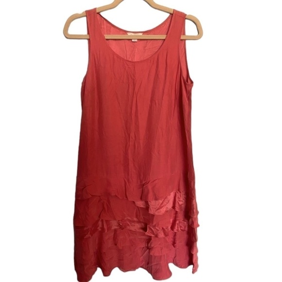 Garnet Hill Dresses & Skirts - GARNET Hill tunic dress, size 6, 100 percent silk in rosé color